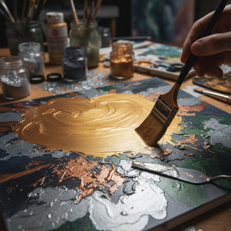 Top 10 Benefits of Using Metallic Pigment in Art and Design?