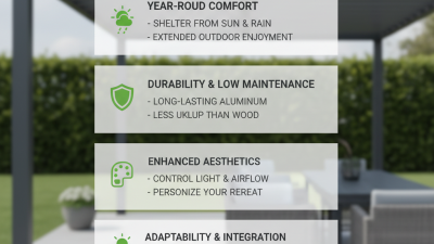 Top 5 Aluminum Pergola With Canopy Benefits You Need to Know?