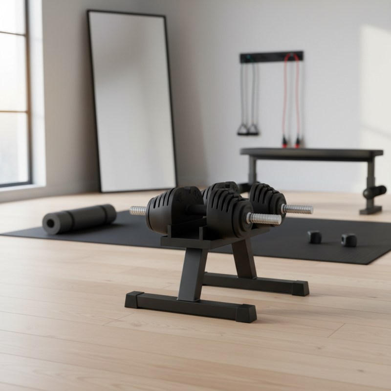 Why You Need an Adjustable Dumbbell Weight Stand for Your Home Gym?