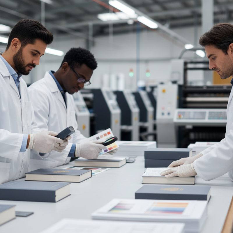 How to Ensure Quality in Book Printing Inspection?