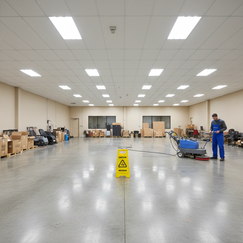 How to Use a Floor Scrubber Machine for Effective Cleaning?