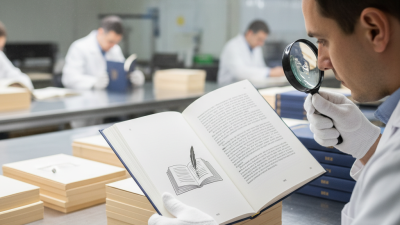 How to Ensure Quality in Book Printing Inspection?