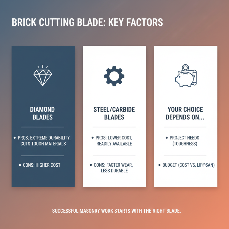 How to Choose the Right Brick Cutting Blade for Your Project
