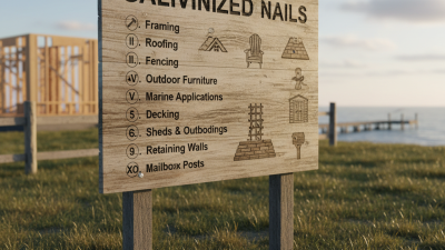 Top 10 Uses for Galvanized Nails You Should Know?