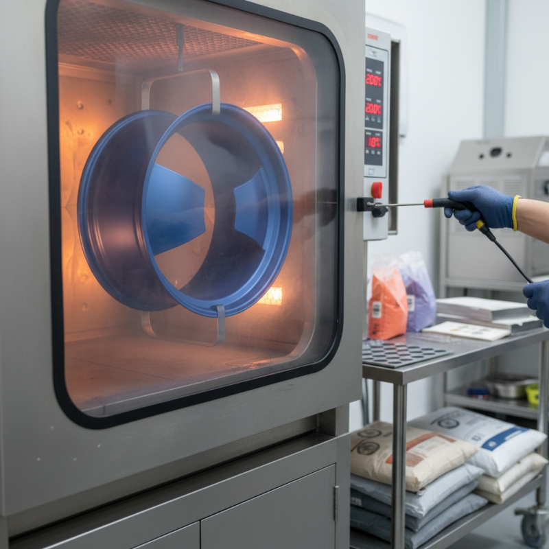 How to Determine the Ideal Powder Coating Temperature?