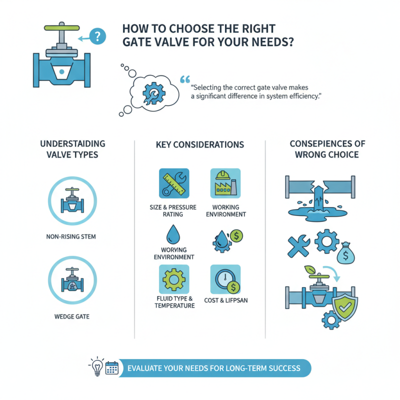 How to Choose the Right Gate Valve for Your Needs?
