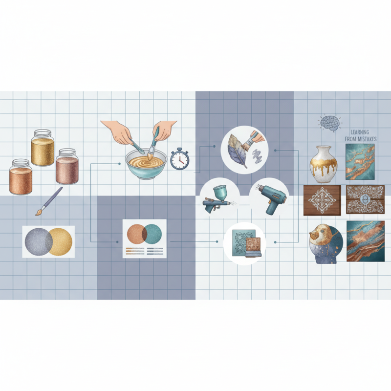 Metallic Pigment Tips for Stunning Craft Projects?