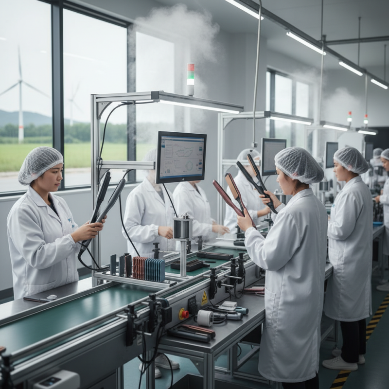 What is a Custom Hair Straightener Steam Flat Iron Factory?