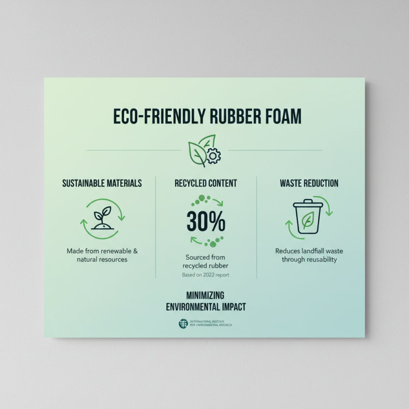 Why Choose Rubber Foam for Your Next Project?