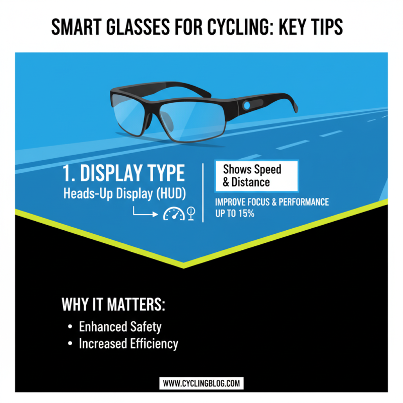 How to Choose Smart Glasses for Cycling the Best Features and Benefits?