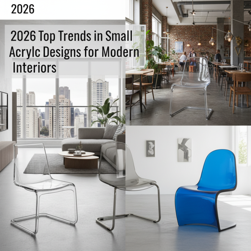 2026 Top Trends in Small Acrylic Chair Designs for Modern Interiors?