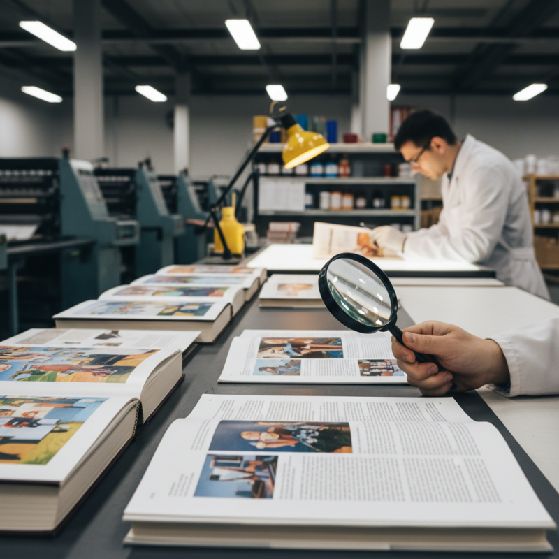 How to Ensure Quality in Book Printing Inspection Process?