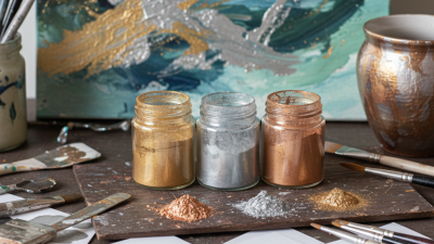 How to Use Metallic Pigment for Stunning Art Projects?