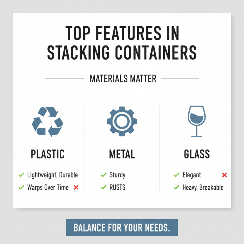 2026 Best Stacking Containers for Optimal Space Saving?