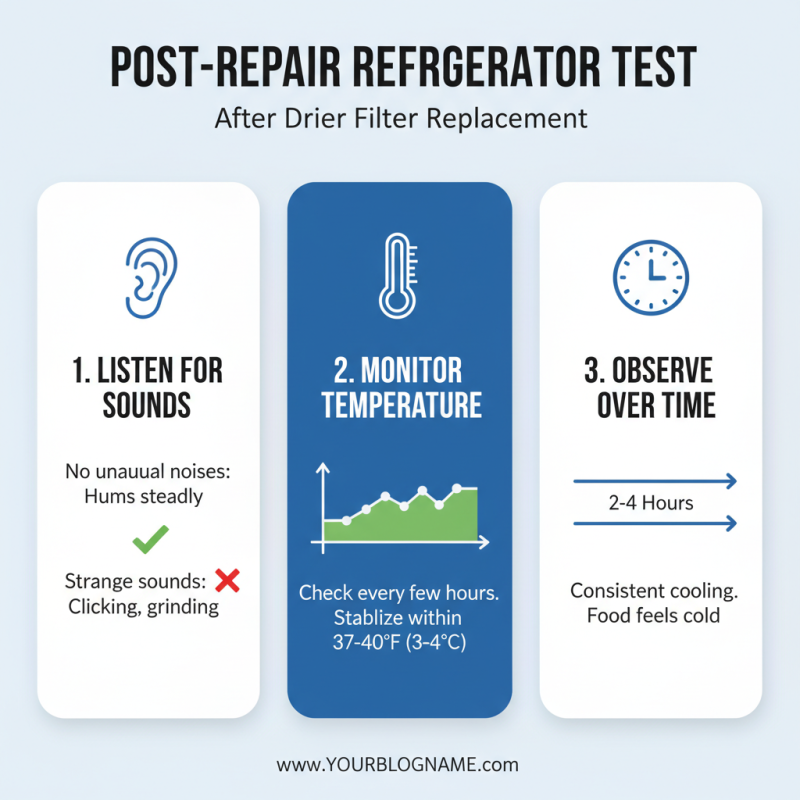 How to Replace Drier Filter in a Refrigerator?