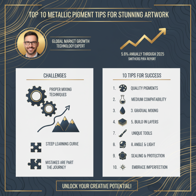 Top 10 Metallic Pigment Tips for Stunning Artwork?