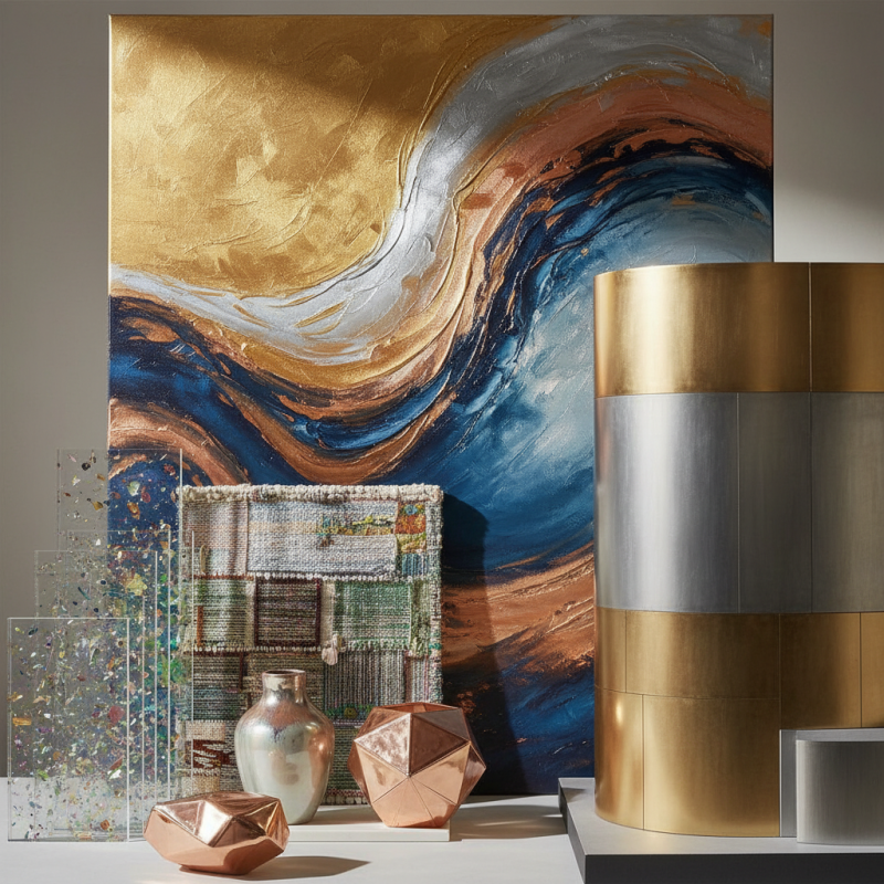 Top 10 Uses of Metallic Pigment in Modern Art and Design?