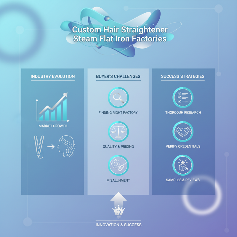 Custom Hair Straightener Steam Flat Iron Factories Tips for Buyers