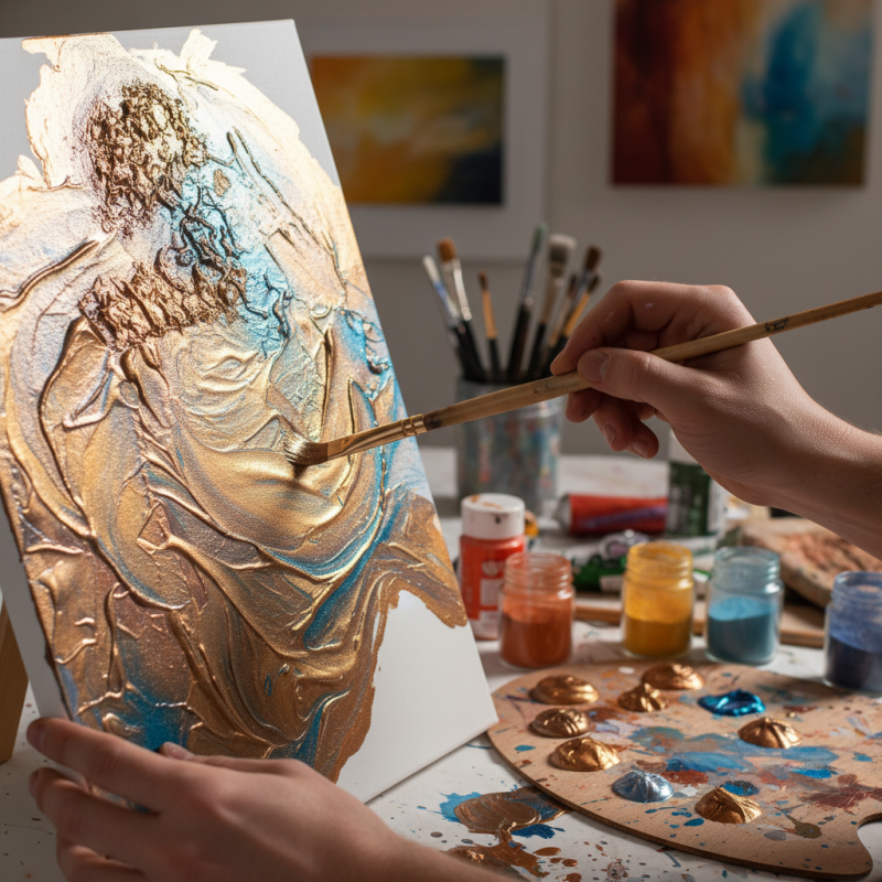 How to Use Metallic Pigment for Stunning Art Projects?