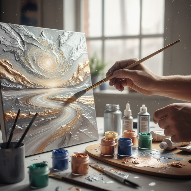 Why Choose Metallic Pigment for Your Next Art Project?