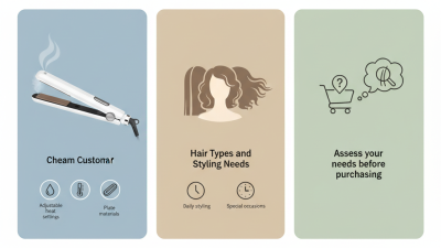 How to Choose the Best Custom Hair Straightener Steam Flat Iron?