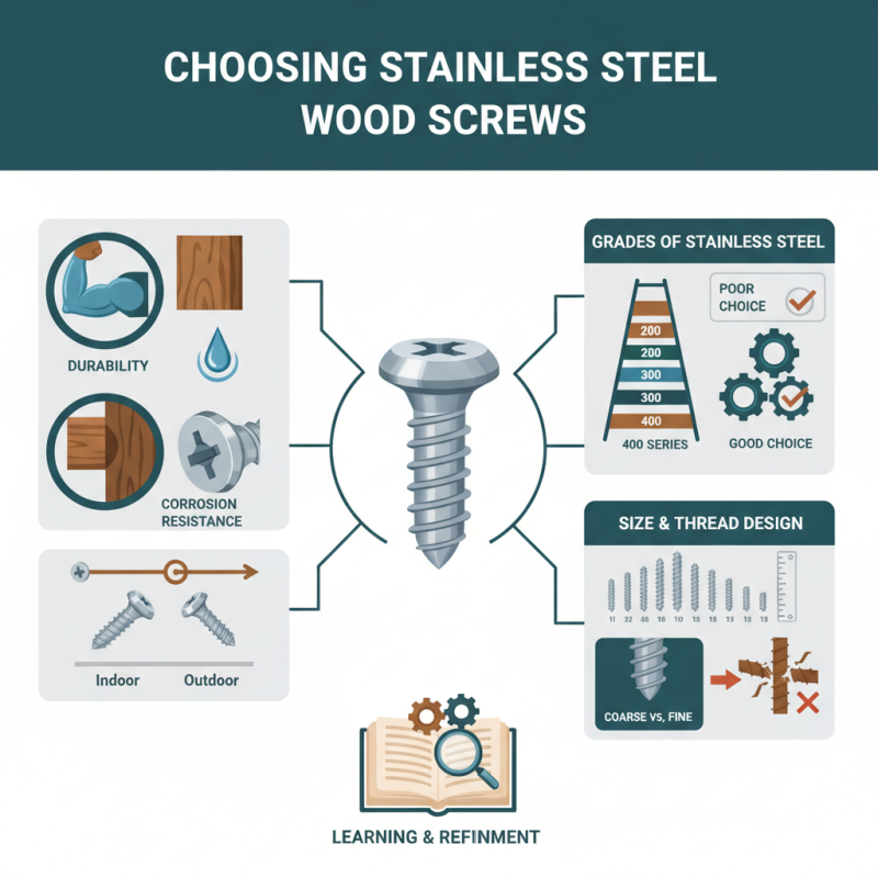 Ultimate Tips for Choosing Stainless Steel Wood Screws?