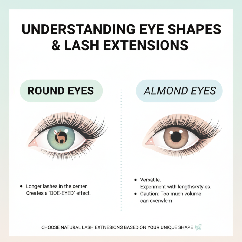 How to Choose Natural Lash Extensions for Your Eye Shape?
