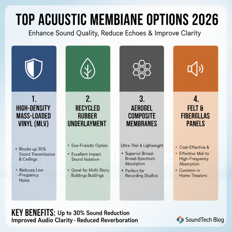 2026 Best Acoustic Membrane Options for Superior Sound Quality?