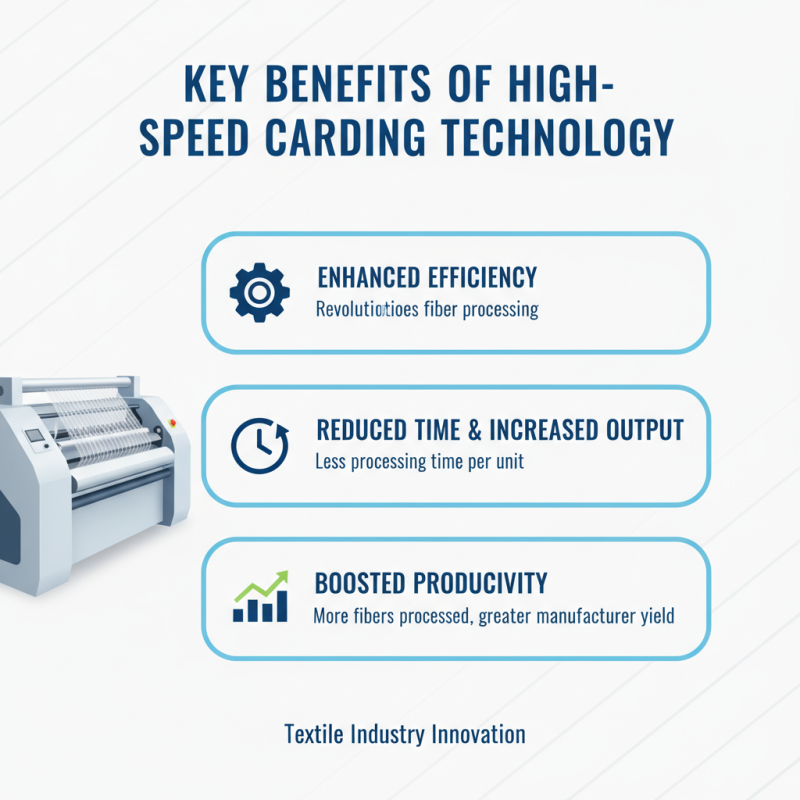 High Speed Carding Machine Benefits and Applications Explained?