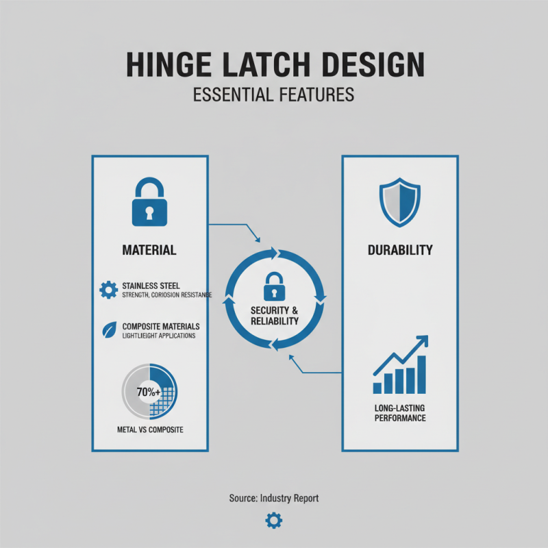 2026 Top Hinge Latch Types and Their Applications?