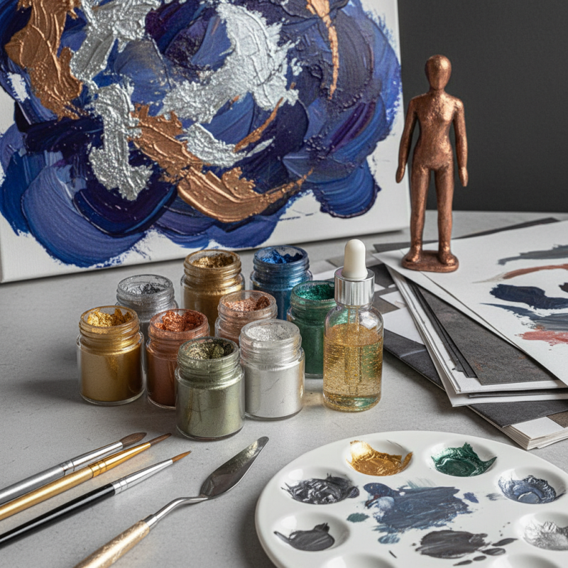 How to Use Metallic Pigment for Stunning Art Projects?