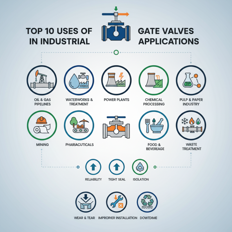 Top 10 Uses of Gate Valve in Industrial Applications?