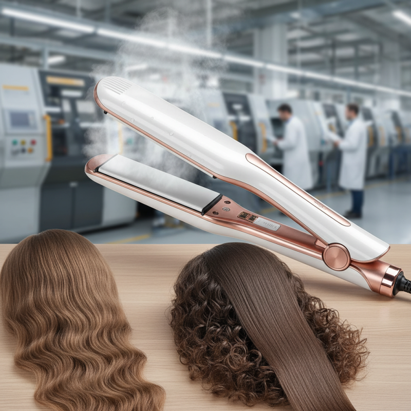 Why Choose Custom Hair Straightener Steam Flat Iron Factories?