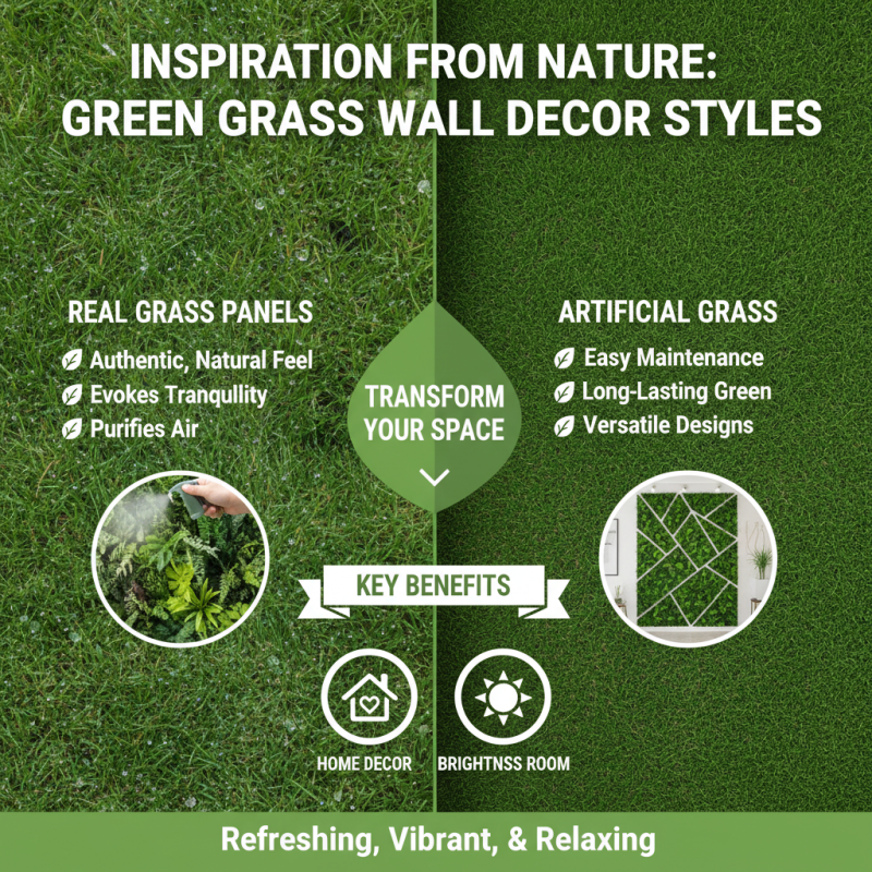 10 Best Green Grass Wall Ideas for Stunning Home Decor?