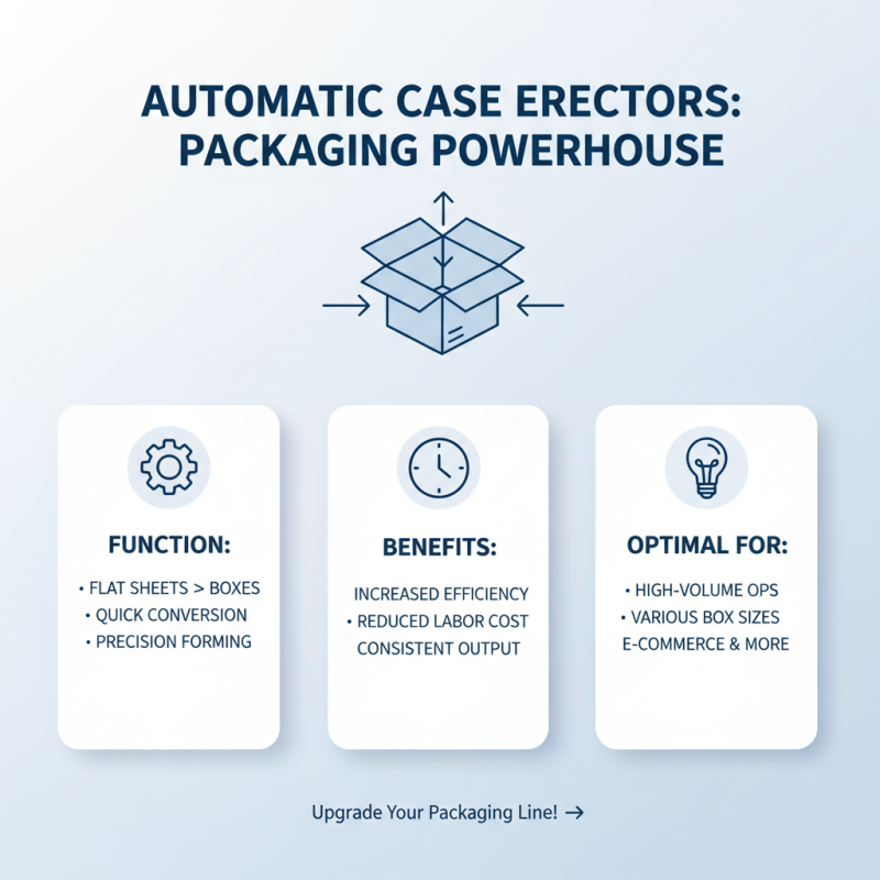 How to Choose the Right Automatic Case Erector for Your Business Needs?