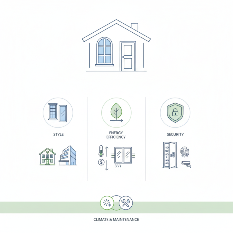 How to Choose the Right Window and Door for Your Home?