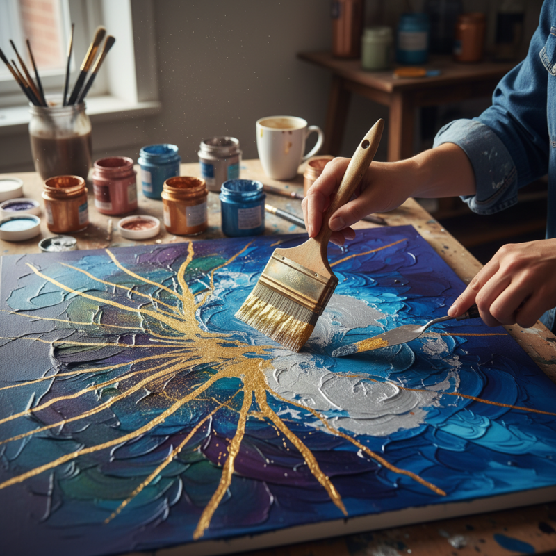 How to Use Metallic Pigment for Stunning Art and Design Projects?