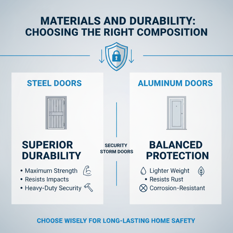 How to Choose the Best Security Storm Doors for Your Home?