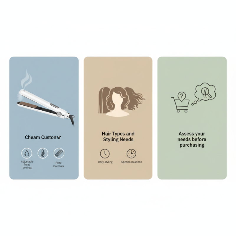 How to Choose the Best Custom Hair Straightener Steam Flat Iron?