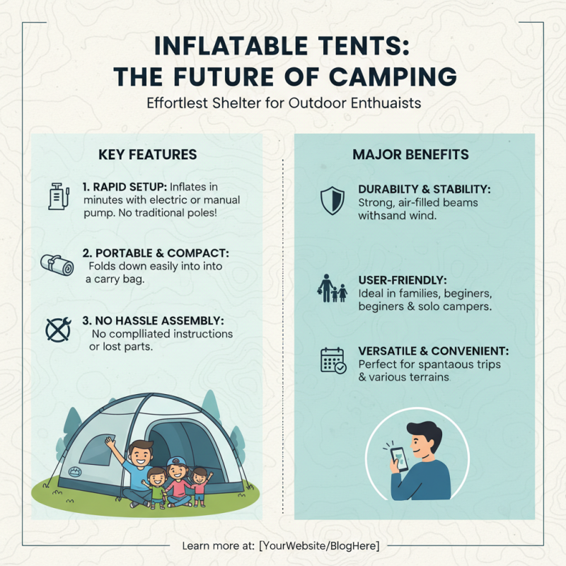 Top 10 Inflatable Tent Options for Your Next Outdoor Adventure?