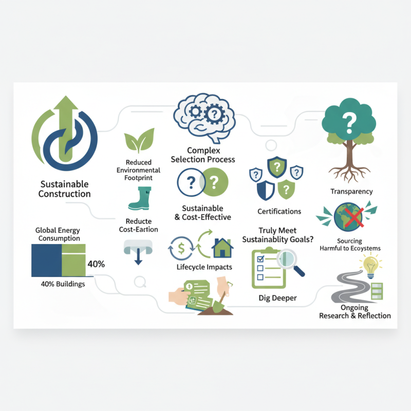 How to Choose Green Building Materials for Sustainable Construction?