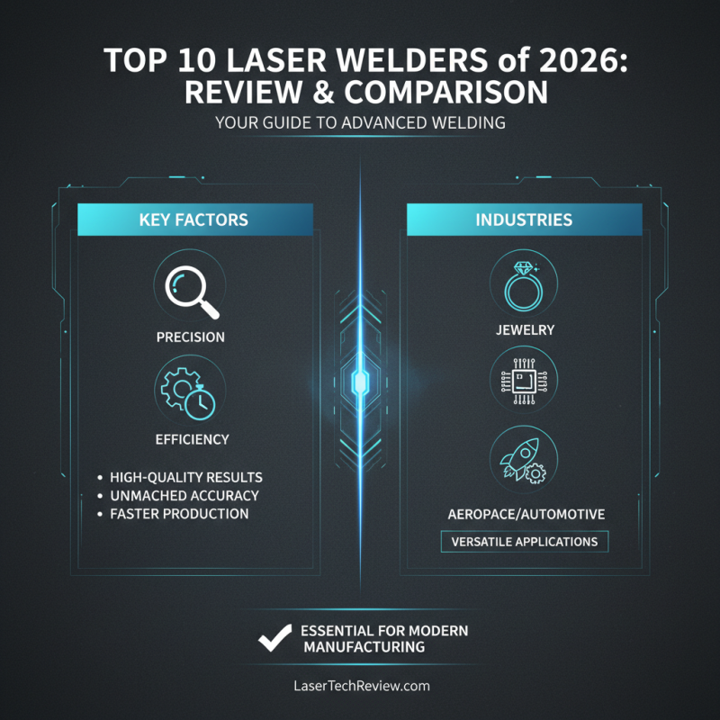 10 Best Laser Welders for Precision and Efficiency in 2026?