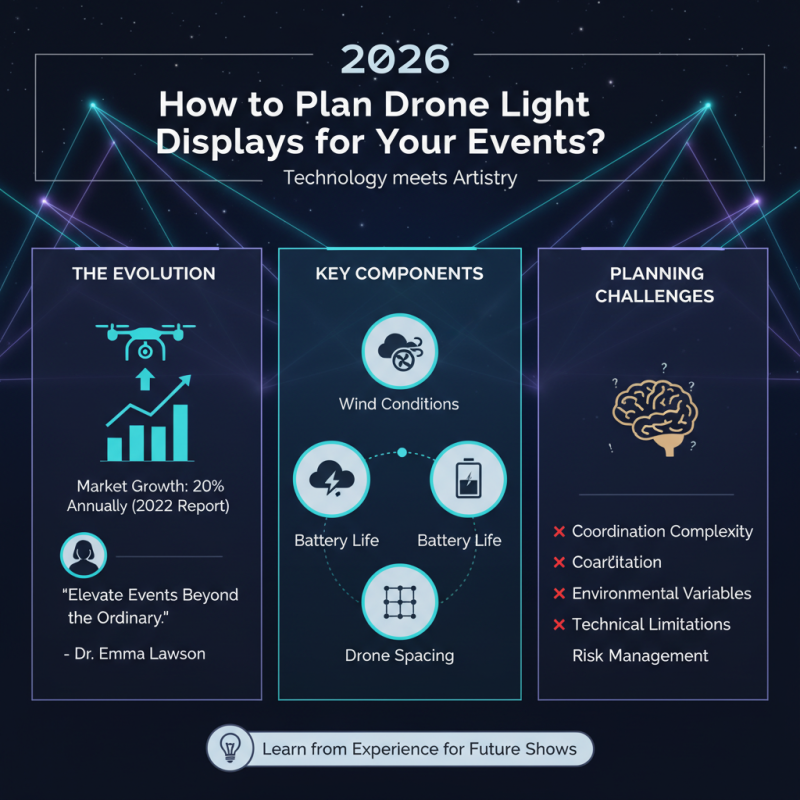 2026 How to Plan Stunning Drone Light Displays for Your Events?