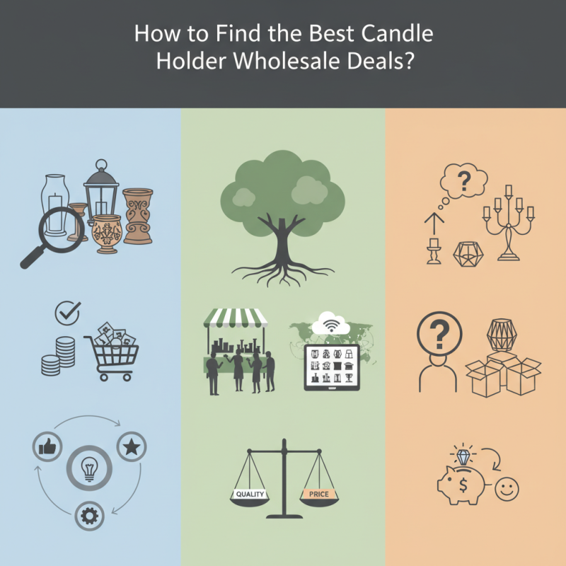 How to Find the Best Candle Holder Wholesale Deals?