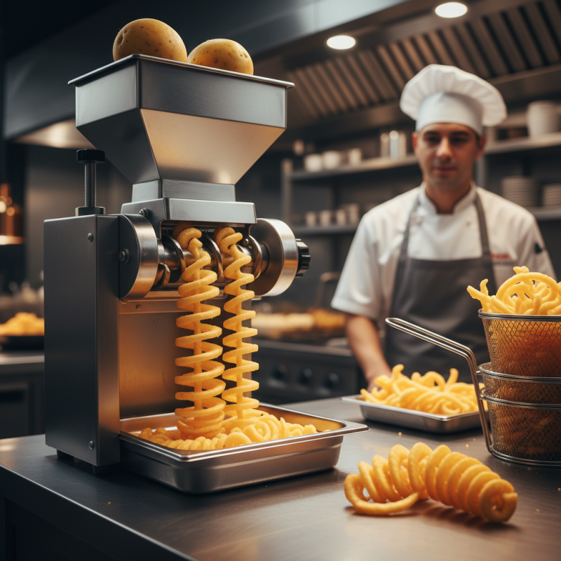 Top 10 Benefits of Using a Curly Fries Cutting Machine?