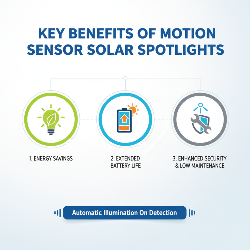Top 10 Motion Sensor Spotlight Solar Benefits and Features?