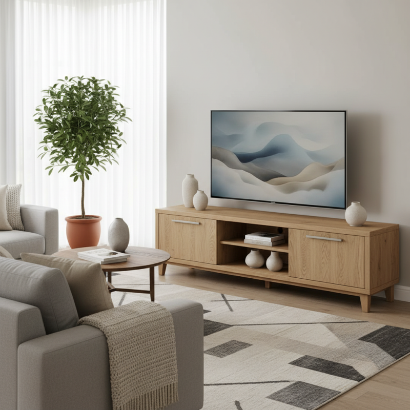 2026 Best Oak TV Stand Options for Stylish Living Rooms?