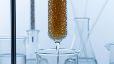 What is a strong base anion resin and how is it used?