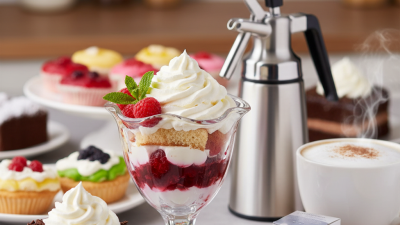 Why Do You Need Whipped Cream Chargers for Perfect Desserts?