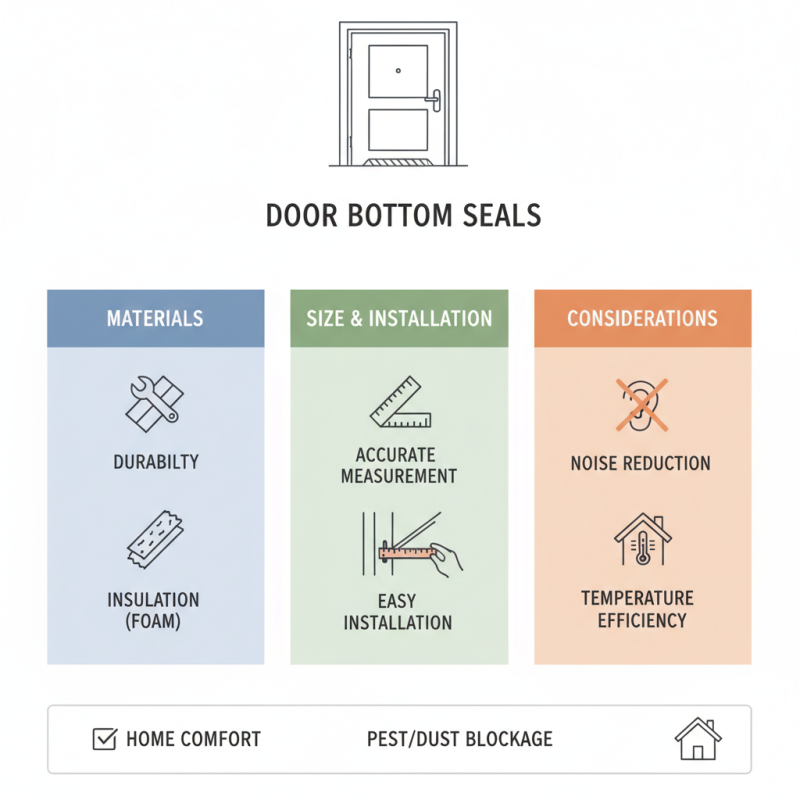 How to Choose the Best Door Bottom Seals for Your Home?